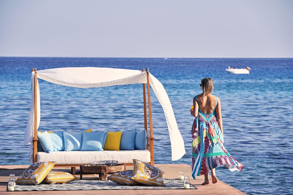 Aquagrand Artistic Luxury Beach Resort - Adults Only — Beach in Lindos, South Aegean