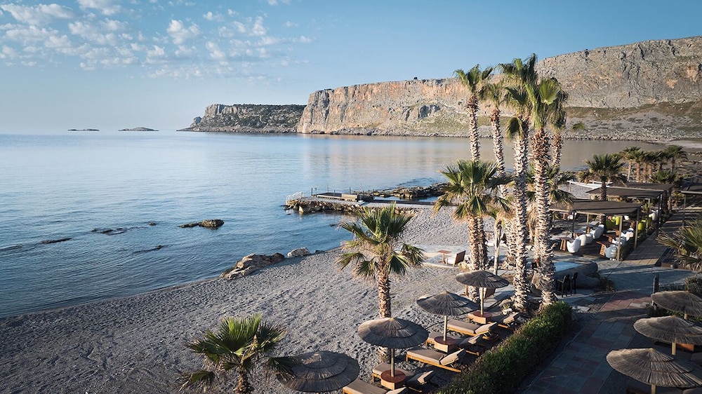 Aquagrand Artistic Luxury Beach Resort - Adults Only — Beach in Lindos, South Aegean