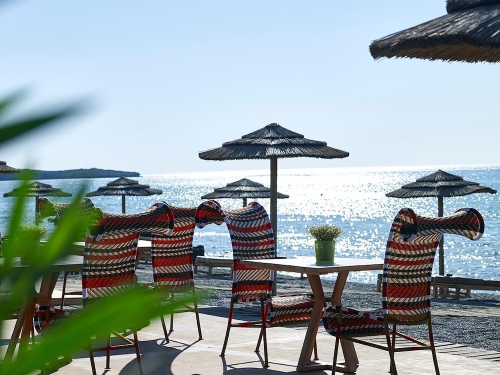 Aquagrand Artistic Luxury Beach Resort - Adults Only — Beach in Lindos, South Aegean