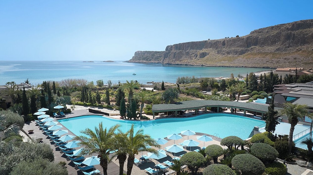 Aquagrand Artistic Luxury Beach Resort - Adults Only — Swimming pool in Lindos, South Aegean
