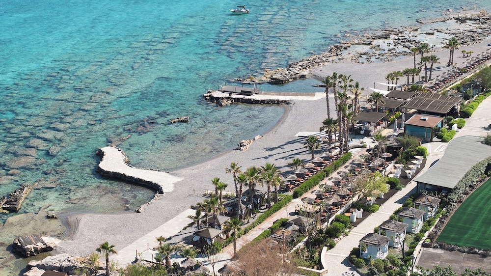Aquagrand Artistic Luxury Beach Resort - Adults Only — Beach in Lindos, South Aegean