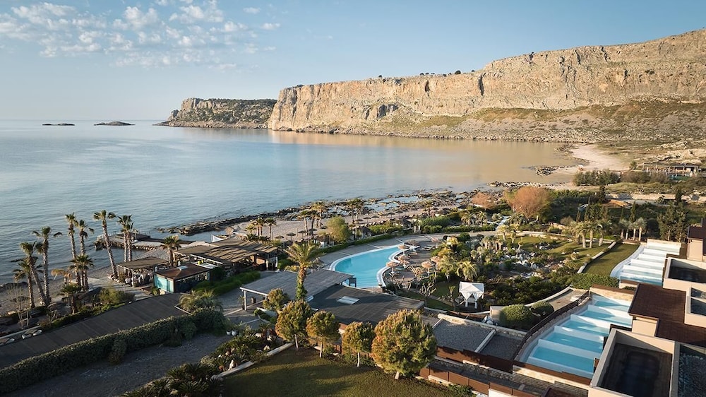 Aquagrand Artistic Luxury Beach Resort - Adults Only — Swimming pool in Lindos, South Aegean