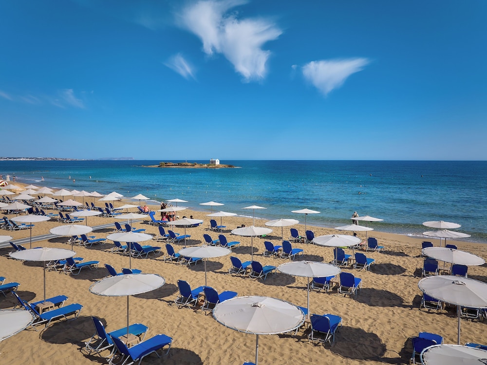Sirens Beach and Village - All Inclusive — Beach in Malia
