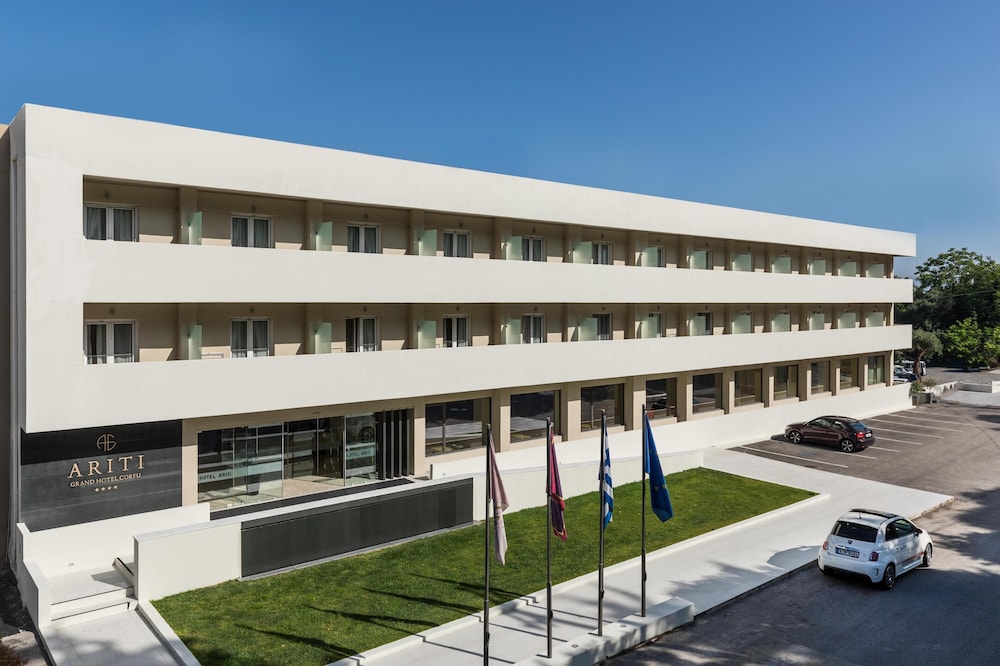 Ariti Grand Hotel Corfu — Hotel building in Corfu Town, Ionian Islands