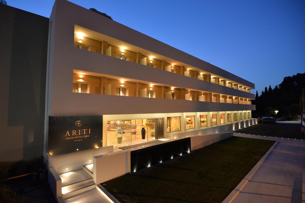 Ariti Grand Hotel Corfu — Hotel building in Corfu Town, Ionian Islands