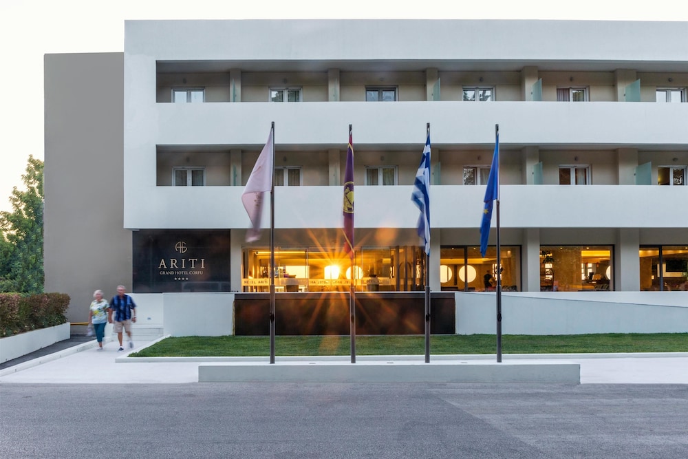 Ariti Grand Hotel Corfu — Hotel building in Corfu Town, Ionian Islands