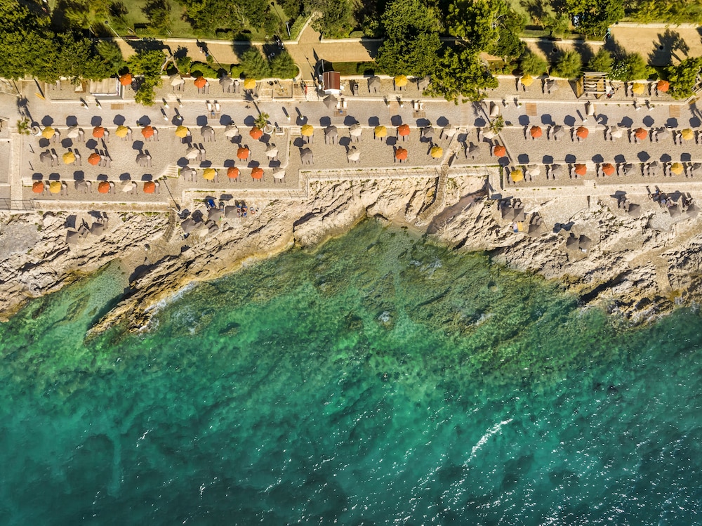Hotel & Casa Valamar Sanfior — Beach in Labin, Istria