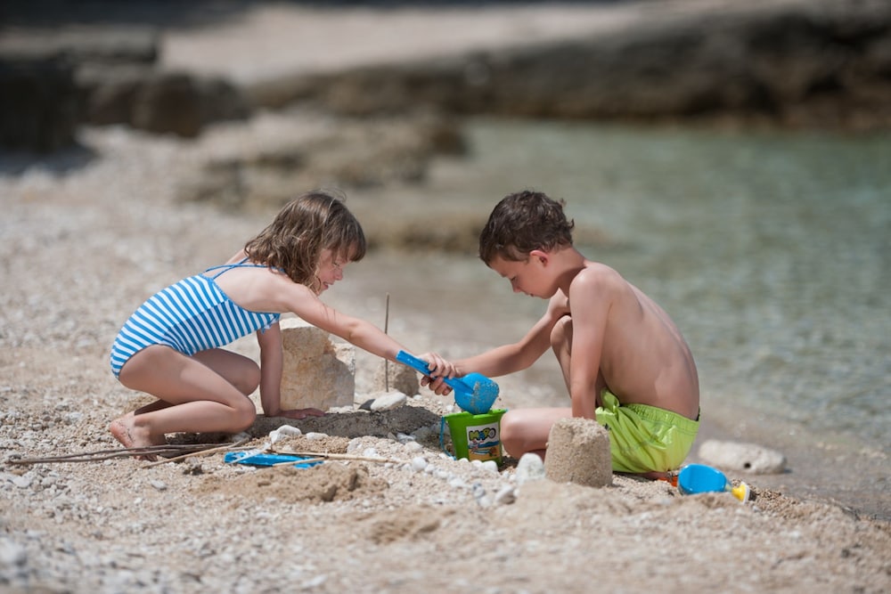 Hotel & Casa Valamar Sanfior — Beach in Labin, Istria
