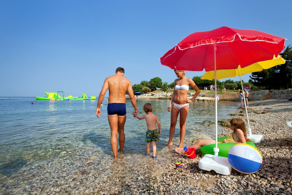 Hotel Plavi Plava Laguna — Beach in Poreč, Istria
