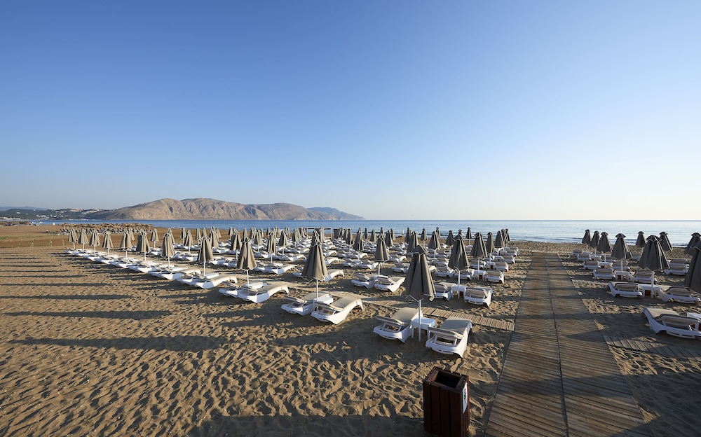 Mythos Palace Resort & Spa - All Inclusive — Beach in Georgioupolis