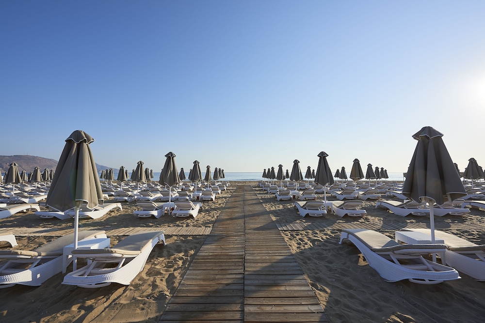 Mythos Palace Resort & Spa - All Inclusive — Beach in Georgioupolis