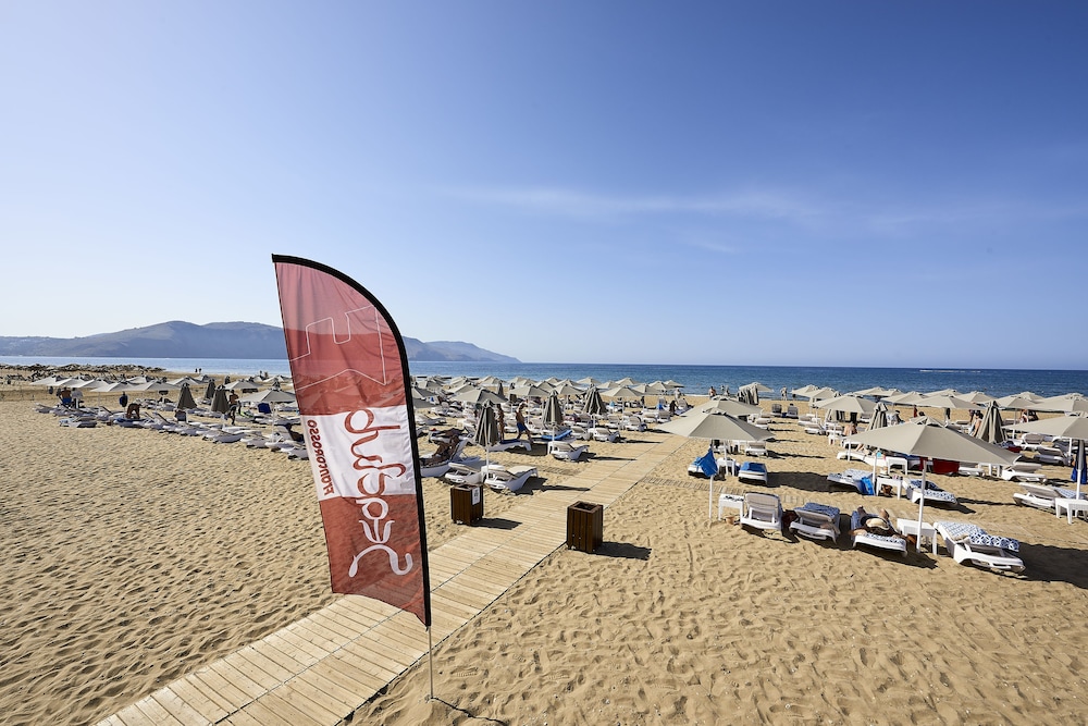 Mythos Palace Resort & Spa - All Inclusive — Beach in Georgioupolis