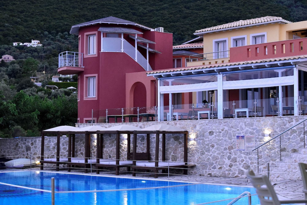 Red Tower Hotel Lefkada — Hotel building in Lefkada, Ionian Islands