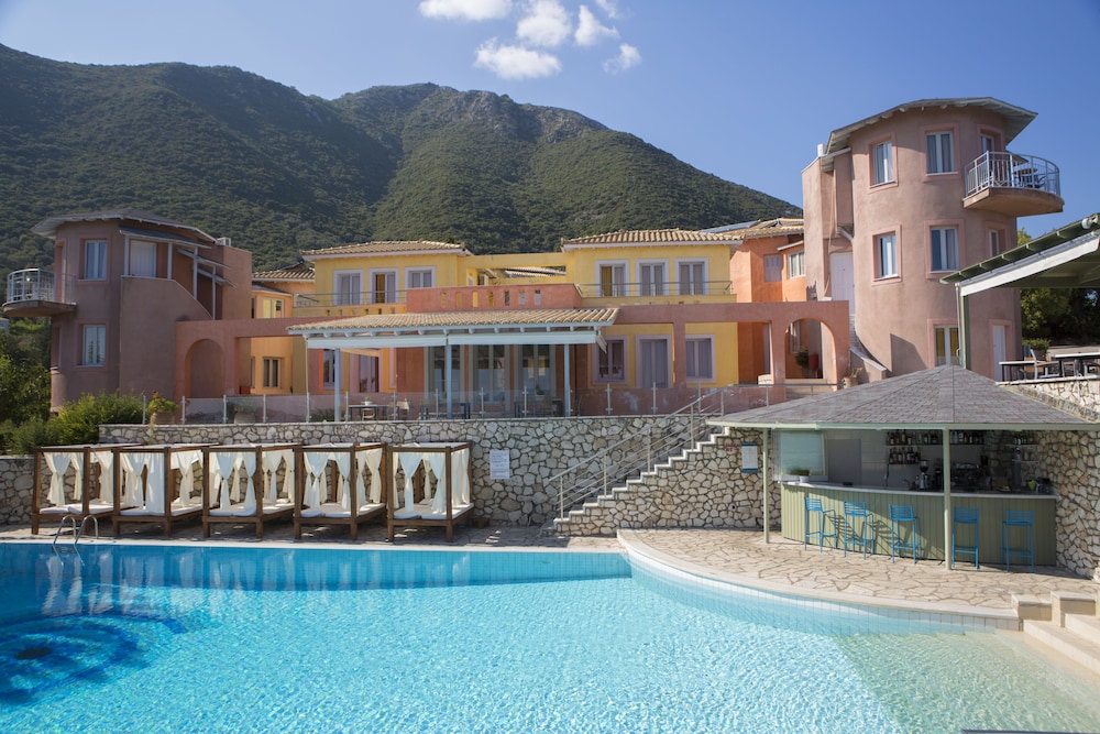Red Tower Hotel Lefkada — Hotel building in Lefkada, Ionian Islands