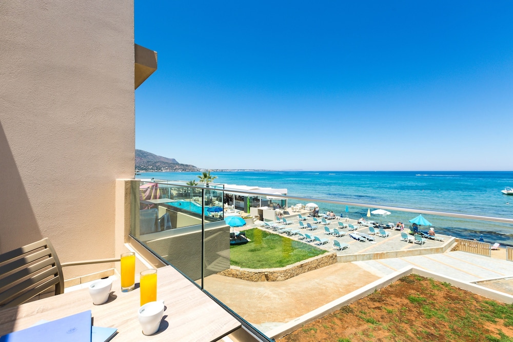 Theo Star Beach Hotel — Beach in Malia