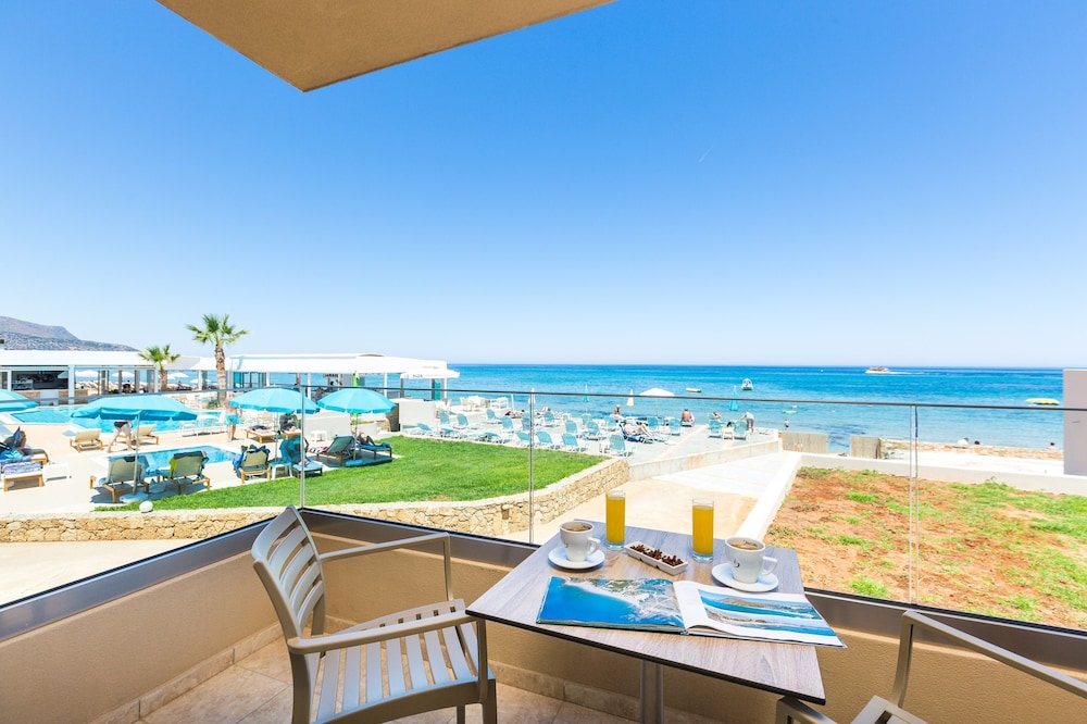 Theo Star Beach Hotel — Beach in Malia