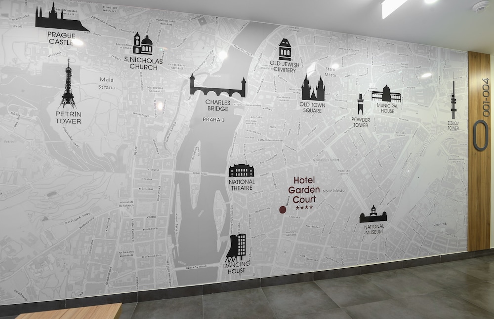 Hotel Garden Court — Attractions in the area in Prague, Prague