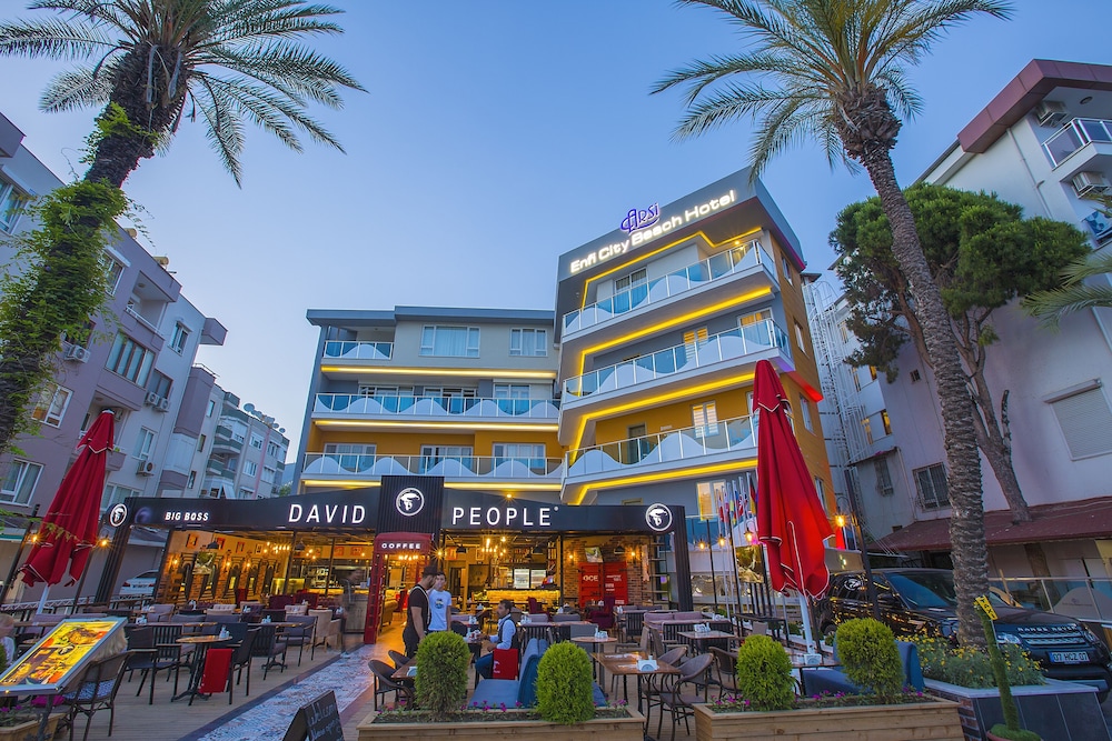 Arsi Enfi City Beach Hotel — Hotel building in Alanya