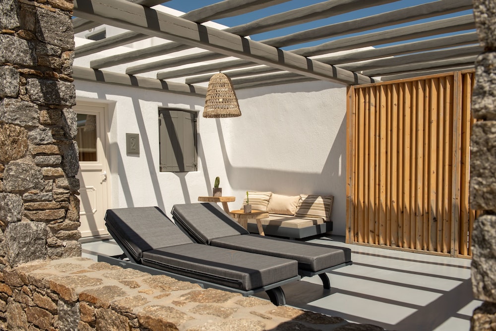 Olive Mykonos Villas — Beach in Ano Mera, South Aegean