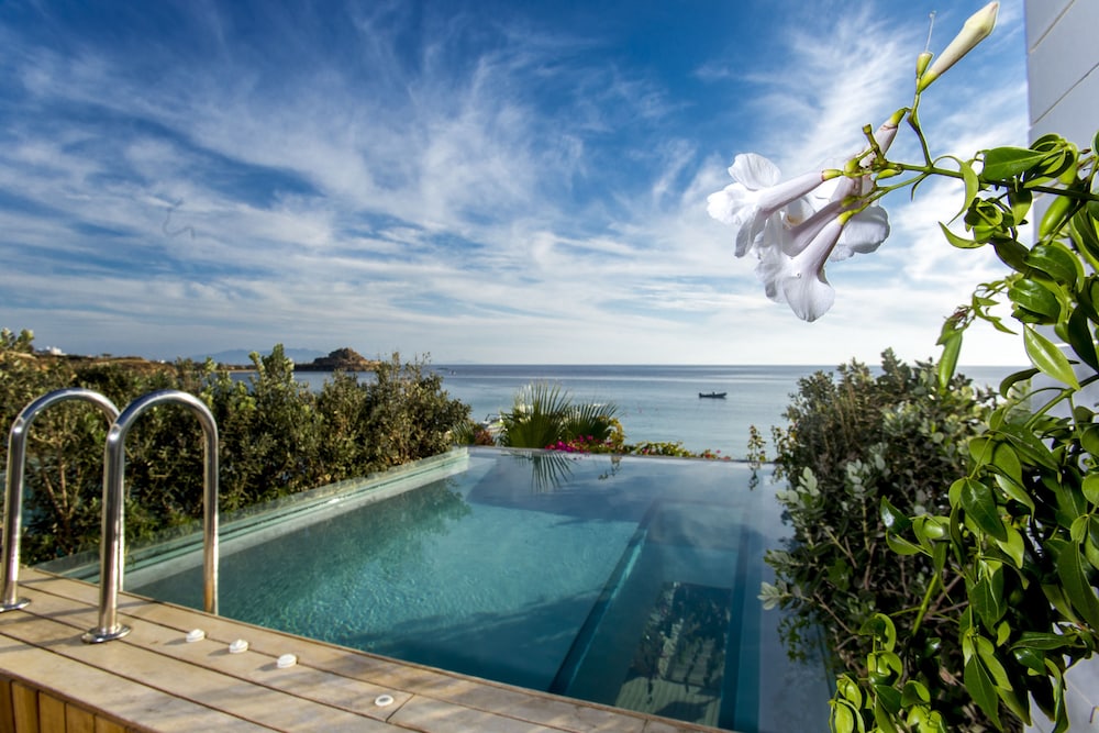 Mykonos Dove Beachfront Hotel — Swimming pool in Plati Gialos, South Aegean
