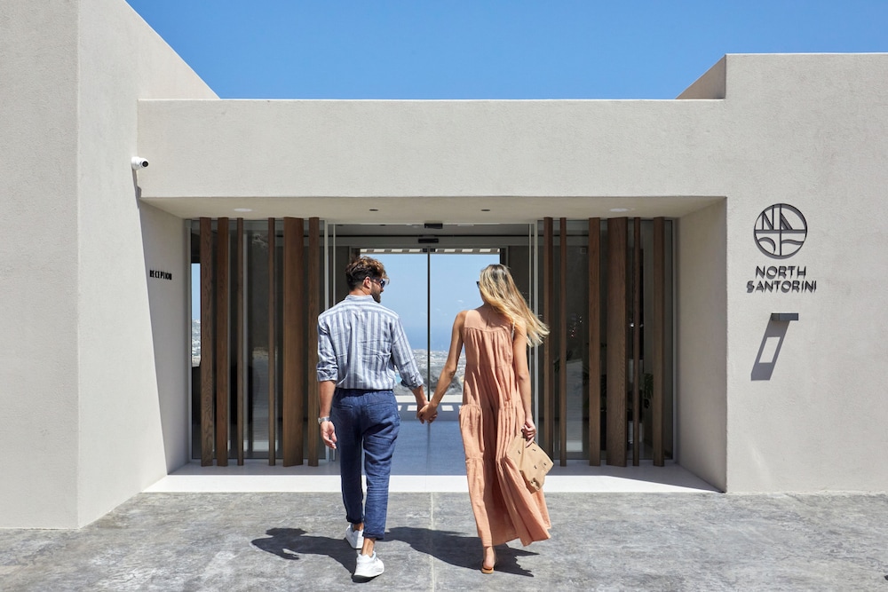 North Santorini - A Luxury Spa Hotel — Hotel building in Pyrgos Kallistis, South Aegean