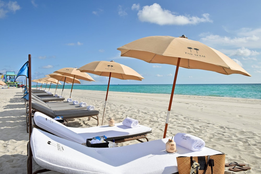 The Setai — Beach in Miami, Florida