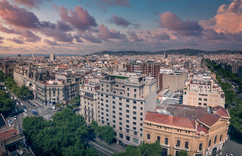 El Avenida Palace Hotel — Hotel building in Barcelona, Catalonia