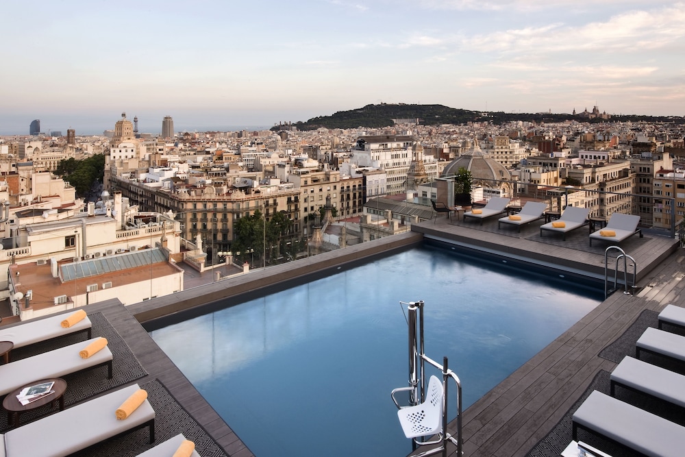 NH Collection Barcelona Gran Hotel Calderón — Swimming pool in Barcelona, Catalonia