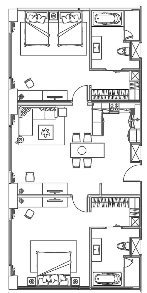 Marriott Executive Apartments Sukhumvit Park, Bangkok — Hotel rooms in Bangkok, Bangkok