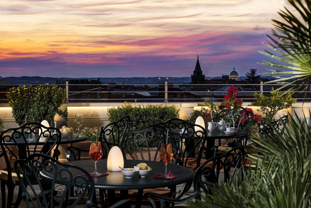 Marcella Royal Hotel - Rooftop Garden — Restaurant & bars in Rome, Lazio