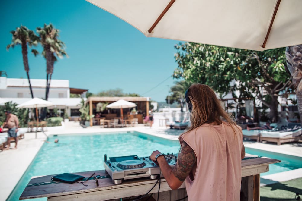 Hotel Boutique & Spa Las Mimosas Ibiza — Swimming pool in San Antonio, Balearic Islands