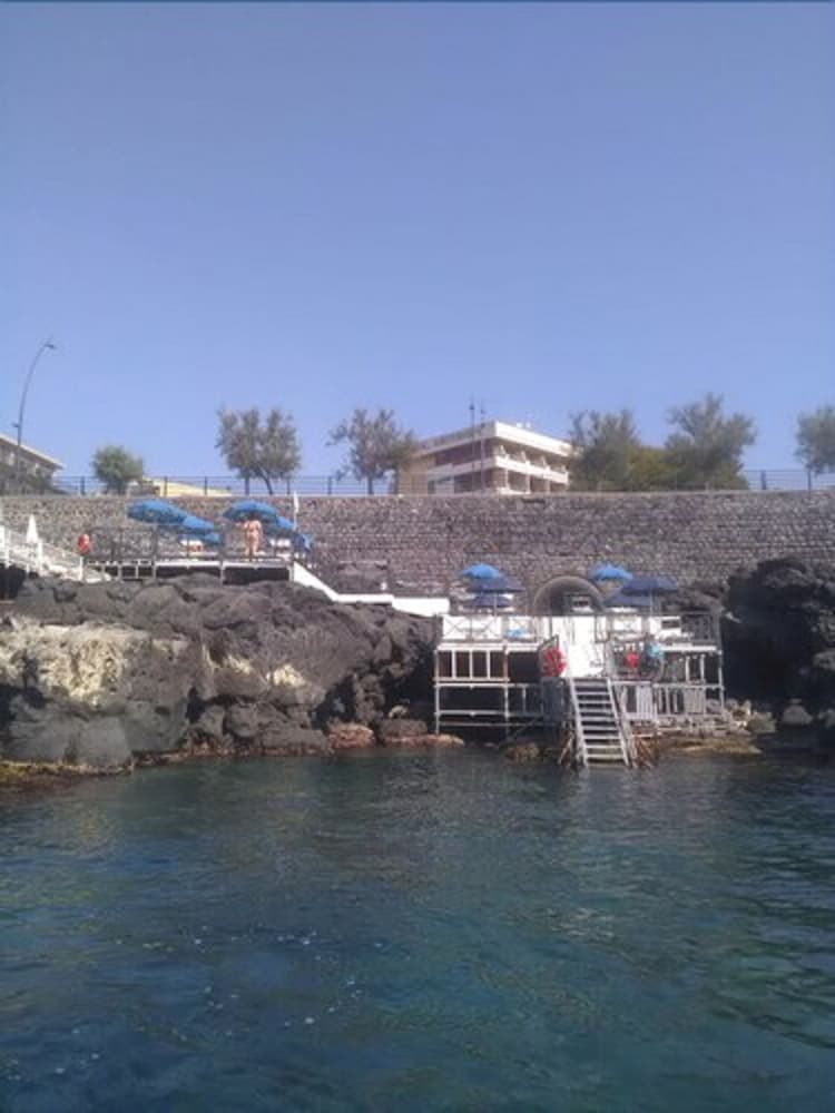Hotel Nettuno — Beach in Catania, Sicily