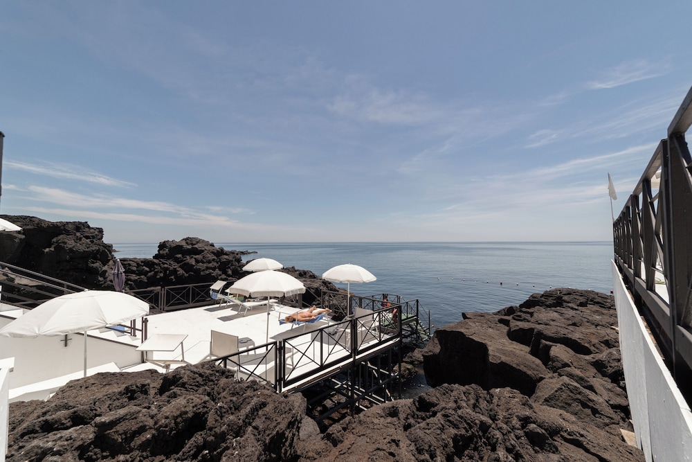 Hotel Nettuno — Beach in Catania, Sicily