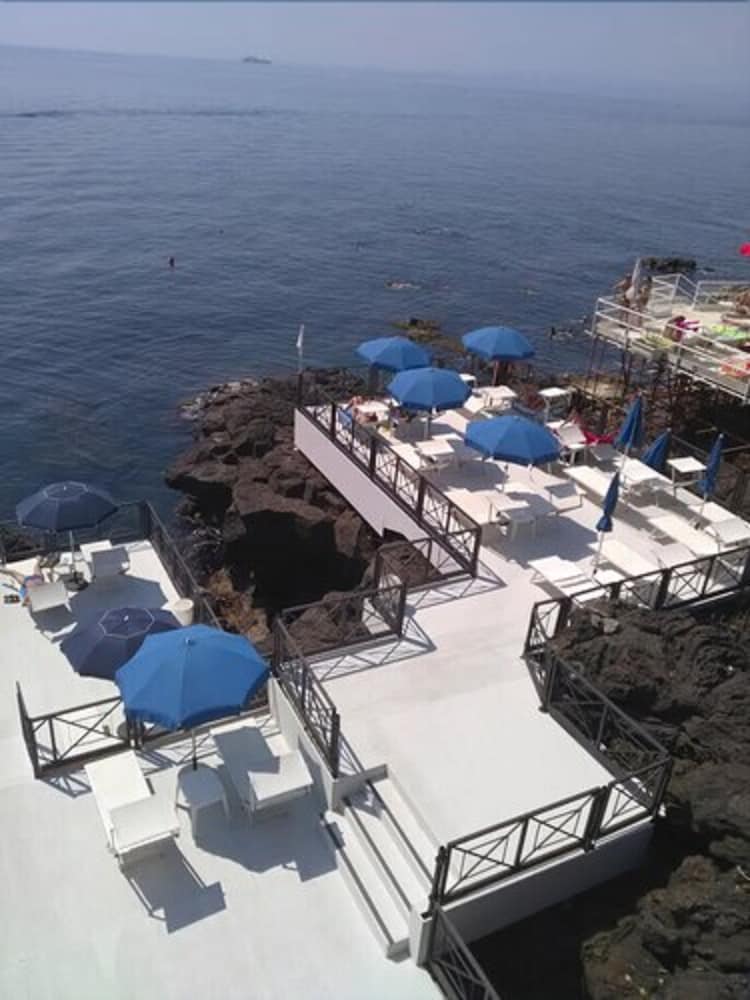 Hotel Nettuno — Beach in Catania, Sicily