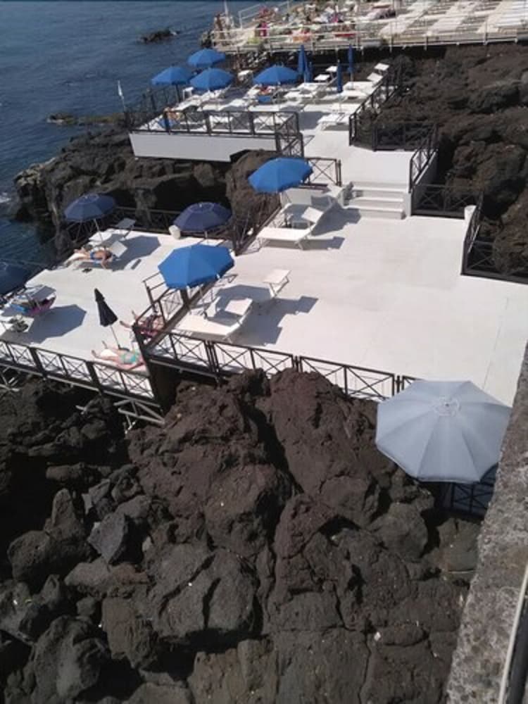 Hotel Nettuno — Beach in Catania, Sicily