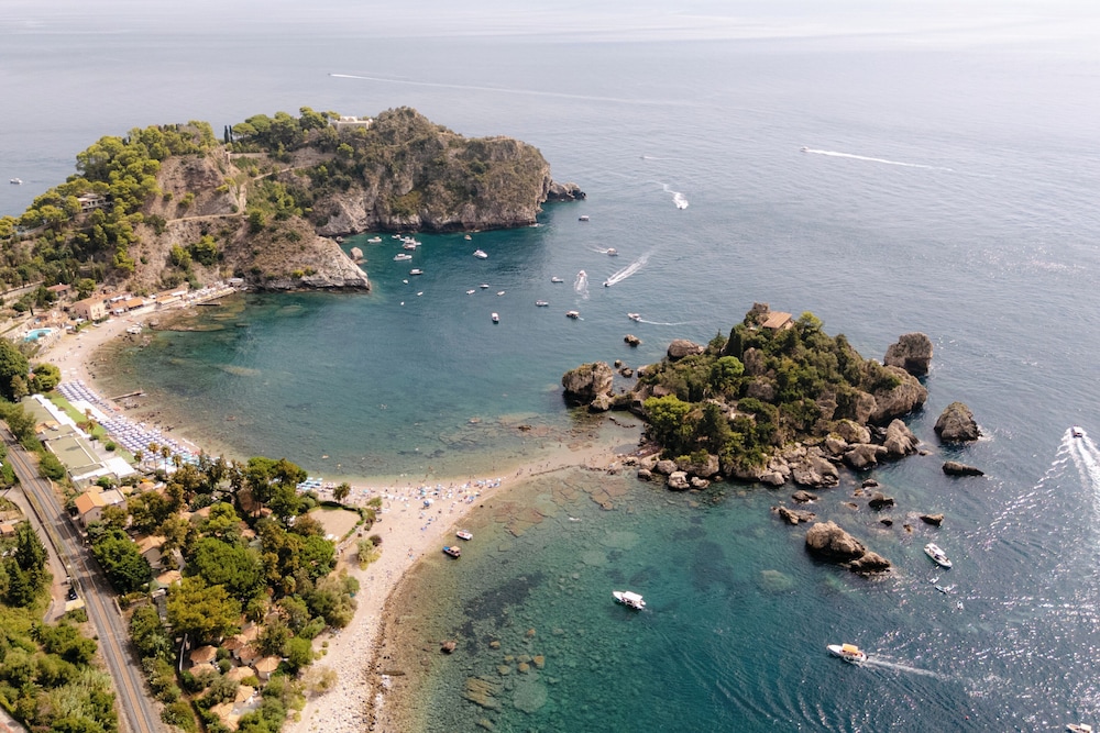 Grand Hotel San Pietro Taormina - Preferred Hotels & Resorts — Beach in Taormina, Sicily
