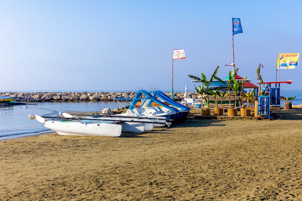 Golden Bay Beach Hotel — Beach in Oroklini, Larnaca Region
