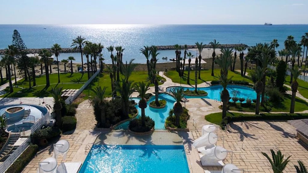 Sandy Beach Hotel & Spa — Swimming pool in Oroklini, Larnaca Region