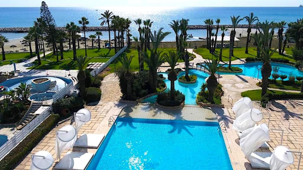 Sandy Beach Hotel & Spa — Swimming pool in Oroklini, Larnaca Region