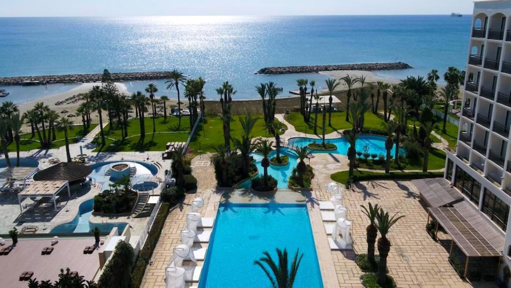 Sandy Beach Hotel & Spa — Swimming pool in Oroklini, Larnaca Region