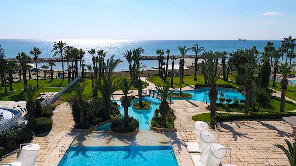 Sandy Beach Hotel & Spa — Swimming pool in Oroklini, Larnaca Region