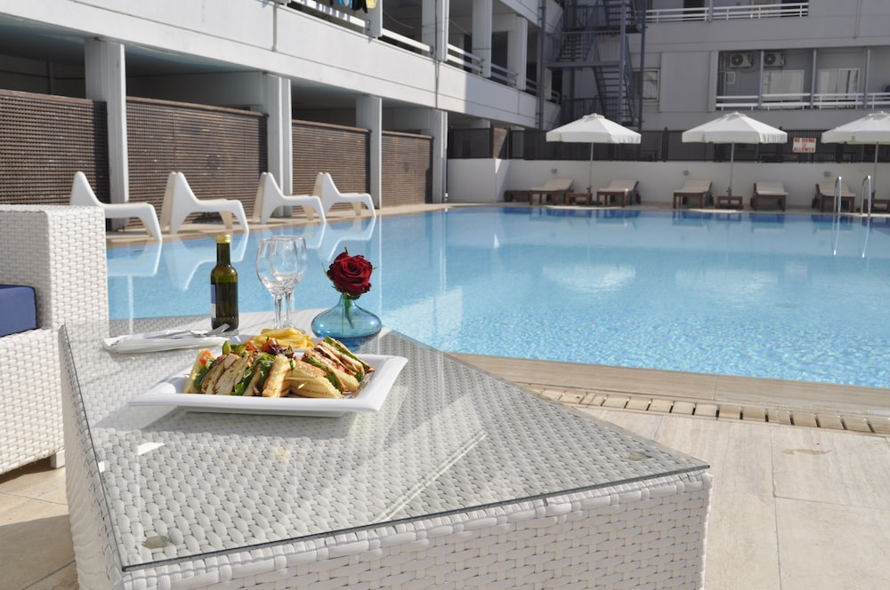Sun Hall Hotel — Swimming pool in Larnaca, Larnaca Region