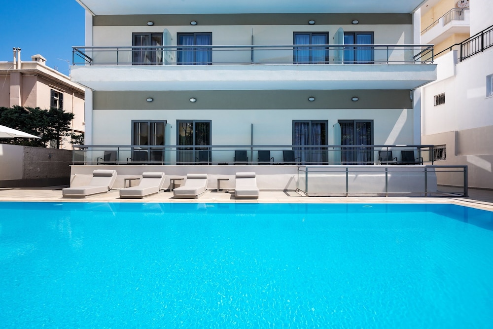Angela Downtown Hotel — Swimming pool in Rhodes Town, South Aegean