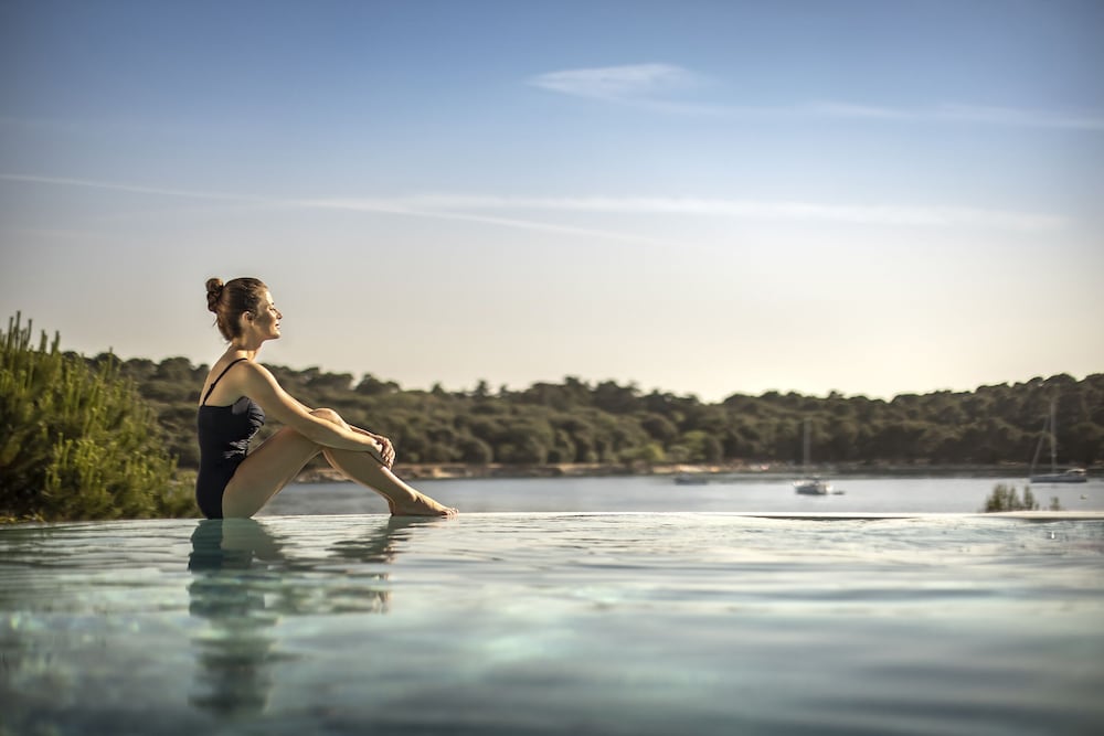 Monte Mulini Adults Exclusive Hotel by Maistra Collection — Swimming pool in Rovinj, Istria