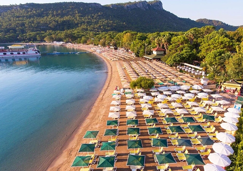Ozkaymak Marina Hotel - Ultra All Inclusive — Beach in Kemer