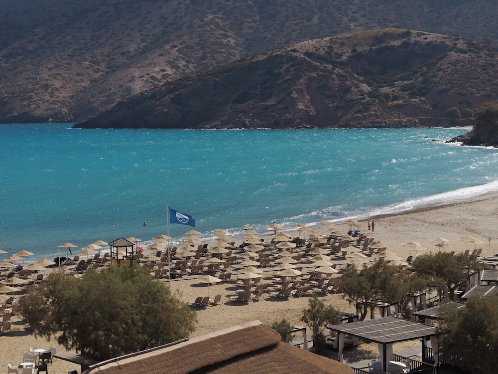 Fodele Beach & Water Park Holiday Resort - All Inclusive — Beach in Fodele