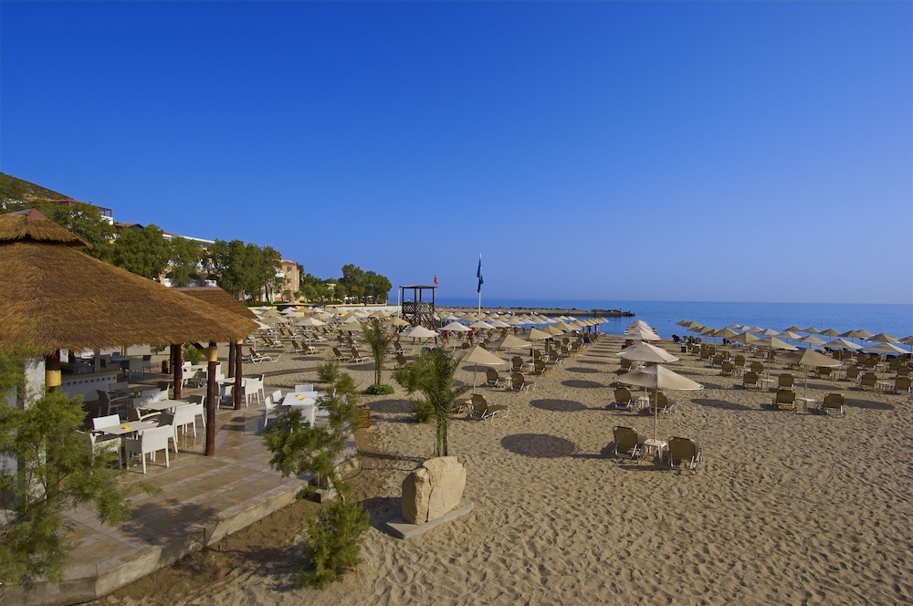 Fodele Beach & Water Park Holiday Resort - All Inclusive — Beach in Fodele