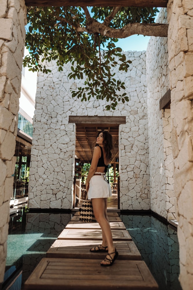 Adults Only Heaven at Hard Rock Hotel Riviera Maya All Inclusive — Hotel building in Puerto Aventuras, Quintana Roo