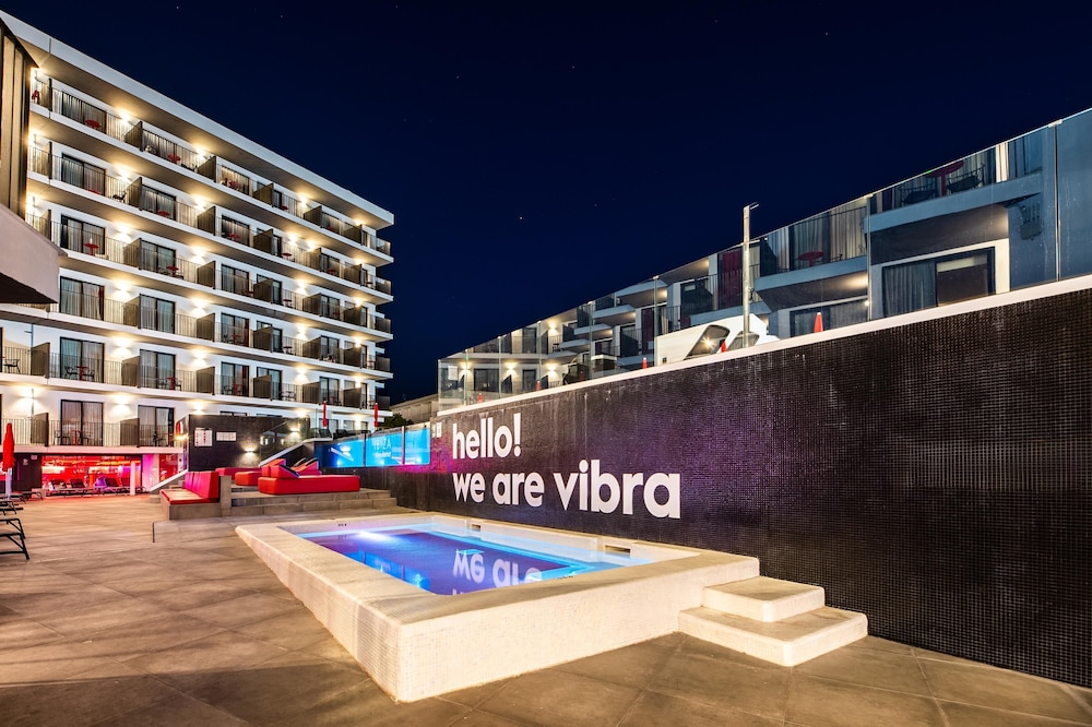 Hotel Vibra District - Adults Only — Swimming pool in San Antonio, Balearic Islands