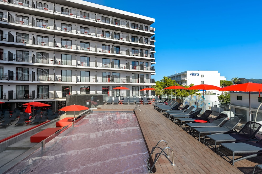 Hotel Vibra District - Adults Only — Swimming pool in San Antonio, Balearic Islands